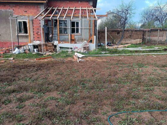 Нова покривна конструкция и навес, София — снимка 11